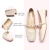 imageCParavano Mary Jane Shoes for Women  Womens Flats  Womens Mary Jane  Leather Ballet FlatWhitee