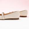 imageCParavano Mary Jane Shoes for Women  Womens Flats  Womens Mary Jane  Leather Ballet FlatWhitee