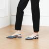 imageCParavano Womens Slingback Flats Pointed Toe Slingback Flats for Women Slingback Flats for Women Slingback Sandals Adjustable Ankle Strap ShoesBlue Flats