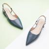 imageCParavano Womens Slingback Flats Pointed Toe Slingback Flats for Women Slingback Flats for Women Slingback Sandals Adjustable Ankle Strap ShoesBlue Flats