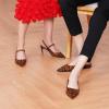 imageCParavano Womens Slingback Flats Pointed Toe Slingback Shoes Womens Pointed Toe Slingback Heels Slingback Kitten Heel Pumps Ankle Strap Flats Sandals Comfort Leather Dress ShoesLeopard Flats