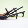 imageCParavano Womens Slingback Flats Pointed Toe Slingback Shoes Womens Pointed Toe Slingback Heels Slingback Kitten Heel Pumps Ankle Strap Flats Sandals Comfort Leather Dress ShoesCroc Navy Heels