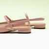 imageCParavano Womens Slingback Flats Pointed Toe Slingback Shoes Womens Pointed Toe Slingback Heels Slingback Kitten Heel Pumps Ankle Strap Flats Sandals Comfort Leather Dress ShoesPink Flats
