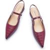 Croc Deep Purple Flats