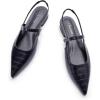 Croc Black Flats