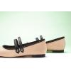 imageCParavano Mary Jane Shoes for Women  Womens Flats  Women Square Toe Flats  Leather Mary JaneBeige