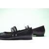 imageCParavano Mary Jane Shoes for Women  Womens Flats  Women Square Toe Flats  Leather Mary JaneBlackc