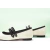 imageCParavano Mary Jane Shoes for Women  Womens Flats  Women Square Toe Flats  Leather Mary JaneWhitec