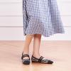 imageCParavano Mary Jane Shoes for Women  Womens Flats  Women Square Toe Flats  Leather Mary JaneZebra