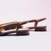imageCParavano Womens Slingback Flats  Crocodile Embossed Leather  Pointed Toe Flats  Comfortable Heeled Sandals  Perfect for Work Casual Party ampamp ShoppingBrown Croc Flat