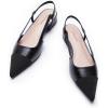 Black Croc Flat