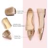 imageCParavano Velvet Flat Shoes Pointed Toe Flats Womens Flats for Casual Work DailyVelvet Camle