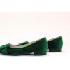 imageCParavano Velvet Flat Shoes Pointed Toe Flats Womens Flats for Casual Work DailyVelvet Green