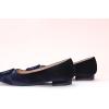 imageCParavano Velvet Flat Shoes Pointed Toe Flats Womens Flats for Casual Work DailyVelvet Navy
