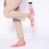 imageCParavano Velvet Flat Shoes Pointed Toe Flats Womens Flats for Casual Work DailyVelvet Pink