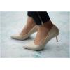 imageCParavano Pointy Heels Wedding Shoes Dressy Low Heel Work Casual Heels Flight Attendant Heels Pointed Toe Pumps for Office Wear and Casual OutfitsSize 85White