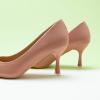 imageCParavano Womens Square Buckle Stiletto PumpsProfessional Business Meeting Shoes with Metal AccentsampampChic Pointed Toe DesignAllDay Comfort Heels for Office WorkdaysPink E2