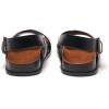 imageC Paravano Womens Flat Sandals  Slippers with Arch Support  Adjustable Buckle SlipOn Fashion Slides for Casual Walking BeachBlack