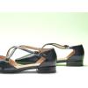 imageCParavano Womens Flats Square Toe CrossStrap Sandals Stylish Comfortable SlipOn Shoes for Casual Wear Work Travel ampamp Social EventsBlack