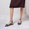 imageCParavano Womens Slingback Round Toe Slingback Flats Detachable Ankle Strap Flats Sandals Slip on Casual Flats Shoes Mary Jane ShoesGrey
