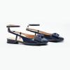 imageCParavano Womens Slingback Round Toe Slingback Flats Detachable Ankle Strap Flats Sandals Slip on Casual Flats Shoes Mary Jane ShoesNavy