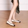 imageC Paravano Womens Mary Jane Ballet Flats  Square Toe Bowknot Flats with Adjustable Strap Comfortable Flats for Women Office Work Casual Walking and Dressy OccasionsBlackb
