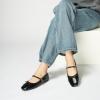 imageC Paravano Womens Mary Jane Ballet Flats  Square Toe Bowknot Flats with Adjustable Strap Comfortable Flats for Women Office Work Casual Walking and Dressy OccasionsWhite