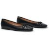 imageCParavano Womens Ballet Flats Comfortable Slip On Round Toe Flat Shoes Casual Walking Shoes for Women SlipOn Bow Dressy Flats for Work Office ampamp Wedding PartyBlack