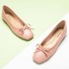 imageCParavano Womens Ballet Flats Comfortable Slip On Round Toe Flat Shoes Casual Walking Shoes for Women SlipOn Bow Dressy Flats for Work Office ampamp Wedding PartyPink