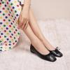 imageCParavano Womens Ballet Flats Comfortable Slip On Round Toe Flat Shoes Casual Walking Shoes for Women SlipOn Bow Dressy Flats for Work Office ampamp Wedding PartyBlack