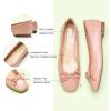 imageCParavano Womens Ballet Flats Comfortable Slip On Round Toe Flat Shoes Casual Walking Shoes for Women SlipOn Bow Dressy Flats for Work Office ampamp Wedding PartyPink