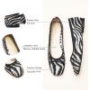imageCParavano Womens Ballet Flats Comfortable Slip On Round Toe Flat Shoes Casual Walking Shoes for Women SlipOn Bow Dressy Flats for Work Office ampamp Wedding PartyZebra