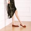 imageCParavano Womens Ballet Flats Comfortable Slip On Round Toe Flat Shoes Casual Walking Shoes for Women SlipOn Bow Dressy Flats for Work Office ampamp Wedding PartyBrown