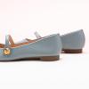 imageCParavano Mary Jane Shoes for Women  Retro Womens Flats  Comfort Square Toe Dressy Flats  Casual Walking Shoes for Wedding Work OfficeBlued