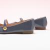 imageCParavano Mary Jane Shoes for Women  Retro Womens Flats  Comfort Square Toe Dressy Flats  Casual Walking Shoes for Wedding Work OfficeGreyd