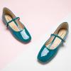 imageCParavano Mary Jane Shoes for Women  Retro Womens Flats  Comfort Square Toe Dressy Flats  Casual Walking Shoes for Wedding Work OfficeTurquoise