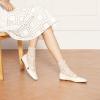 imageCParavano Mary Jane Shoes for Women  Retro Womens Flats  Comfort Square Toe Dressy Flats  Casual Walking Shoes for Wedding Work OfficeWhited