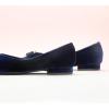 imageCParavano Womens Flats I Flat for Women Leather I Pointed Toe Flats I Ballet Flats for Women I Slip on Dressy FlatsNavy Velvet