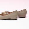 imageCParavano Womens Flats I Pointed Toe Flats for Women I Women Flat Shoes I Crystal Buckle Flats I Ballet Flats Shoes for Women I Slip on Dressy FlatsGrey A12