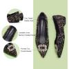 imageCParavano Womens Flats I Slip on Ballet Flats I Pointed Toe Flats for Women I Two Tone Flats I Leather Flats Shoes Women I Womens Designer FlatsMulticolora6