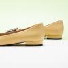 imageCParavano Womens Flats I Slip on Ballet Flats I Pointed Toe Flats for Women I Two Tone Flats I Leather Flats Shoes Women I Womens Designer FlatsYellowa6