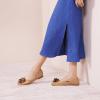 imageCParavano Ballet Flats for Women  Womens Flats Shoes  Square Toe Flats Womens Flats  Slip On Dress Shoes  Flower ShoesLight Coffeefloral