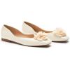 imageCParavano Ballet Flats for Women  Womens Flats Shoes  Square Toe Flats Womens Flats  Slip On Dress Shoes  Flower ShoesOffwhite