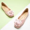 imageCParavano Ballet Flats for Women  Womens Flats Shoes  Square Toe Flats Womens Flats  Slip On Dress Shoes  Flower ShoesPinkfloral