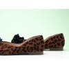 imageCParavano Ballet Flats for Women  Womens Flats Shoes  Square Toe Flats Womens Flats  Slip On Dress Shoes  Flower ShoesSleopard