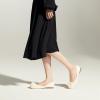 imageCParavano Ballet Flats for Women  Womens Flats Shoes  Square Toe Flats Womens Flats  Slip On Dress Shoes  Flower ShoesWhite