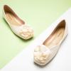 imageCParavano Ballet Flats for Women  Womens Flats Shoes  Square Toe Flats Womens Flats  Slip On Dress Shoes  Flower ShoesWhite