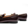 imageCParavano Loafers for WomenPenny Loafers Slipons Flats Shoes Comfortable Dressy for Business ampamp Casual Wear Round Toe Moccasin for WalkingBurgundy