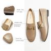 imageCParavano Loafers for WomenPenny Loafers Slipons Flats Shoes Comfortable Dressy for Business ampamp Casual Wear Round Toe Moccasin for WalkingTaupe Gray