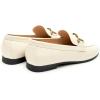 imageCParavano Loafers for WomenPenny Loafers Slipons Flats Shoes Comfortable Dressy for Business ampamp Casual Wear Round Toe Moccasin for WalkingWhite